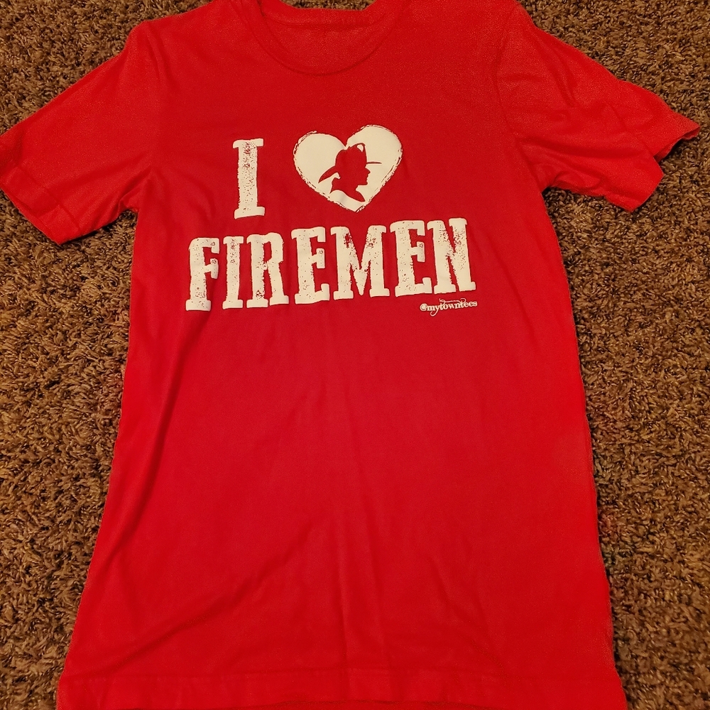 I love firemen shirt